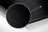 Woman Brushed Aluminium Dibond Wall Art.