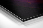 Leaf Brushed Aluminium Dibond Wall Art.