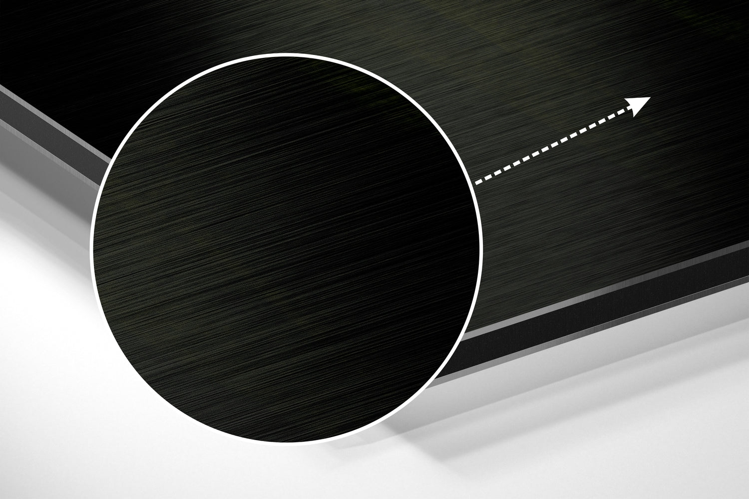 Lion Man Brushed Aluminium Dibond Wall Art.