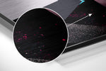 Patchwork Women  Brushed Aluminium Dibond Wall Art.