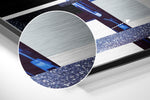 Patchwork Women  Brushed Aluminium Dibond Wall Art.