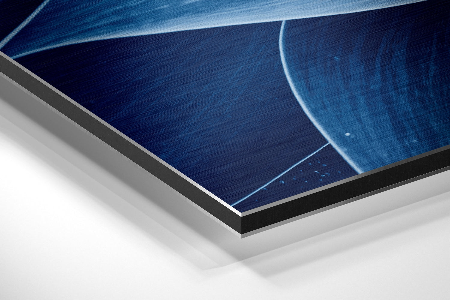 Flower Brushed Aluminium Dibond Wall Art.