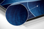 Flower Brushed Aluminium Dibond Wall Art.