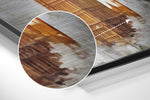 Iconic Buildings Brushed Aluminium Dibond Wall Art.