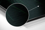 Umbrella Brushed Aluminium Dibond Wall Art.