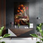 Wine Brushed Aluminium Dibond Wall Art.
