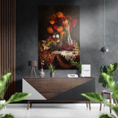 Wine Brushed Aluminium Dibond Wall Art.