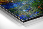 Anarchy of Colors Brushed Aluminium Dibond Wall Art.