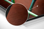 Lilly  Brushed Aluminium Dibond Wall Art.
