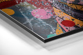 Ssssh Brushed Aluminium Dibond Wall Art.