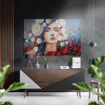 Beauty Brushed Aluminium Dibond Wall Art.