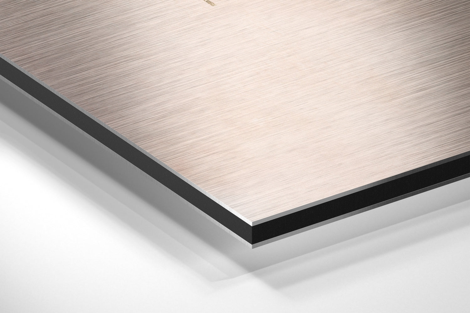 Shapes Brushed Aluminium Dibond Wall Art.