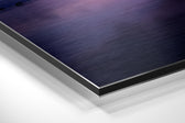 Sunset at the Lake Brushed Aluminium Dibond Wall Art.