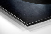 Earth Brushed Aluminium Dibond Wall Art.