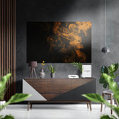 Smoke Brushed Aluminium Dibond Wall Art.