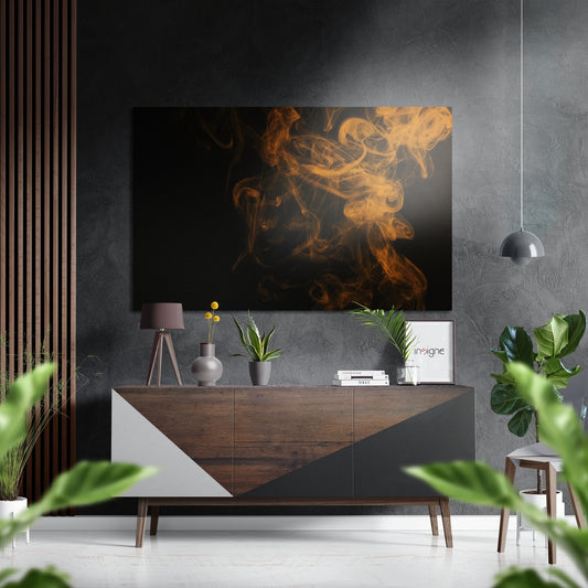 Smoke Brushed Aluminium Dibond Wall Art.