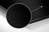 Smoke Brushed Aluminium Dibond Wall Art.
