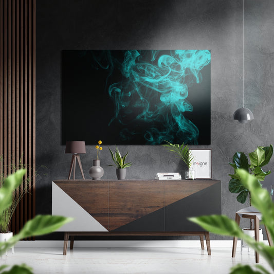 Smoke Brushed Aluminium Dibond Wall Art.