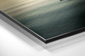 Scaffold Brushed Aluminium Dibond Wall Art.