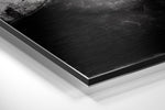 Feel the Red Brushed Aluminium Dibond Wall Art.