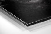 Feel the Red Brushed Aluminium Dibond Wall Art.