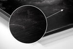 Feel the Red Brushed Aluminium Dibond Wall Art.