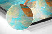 Marbleous Brushed Aluminium Dibond Wall Art.