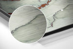 Marbleous Brushed Aluminium Dibond Wall Art.