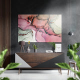 Marbleous Brushed Aluminium Dibond Wall Art.