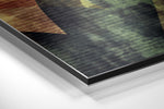 Hearts  Brushed Aluminium Dibond Wall Art.