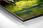 Lake View Brushed Aluminium Dibond Wall Art.