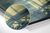 The Cage Brushed Aluminium Dibond Wall Art.