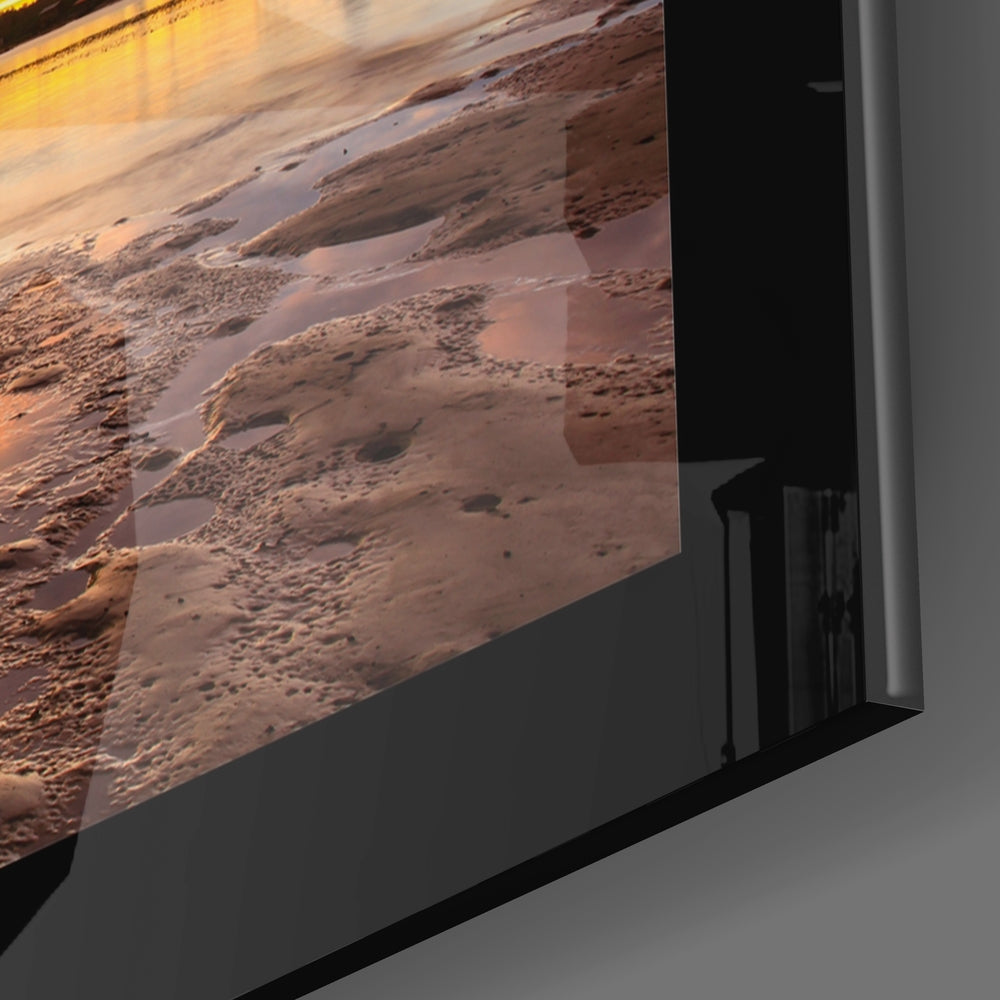 Sunset Glass Wall Art.