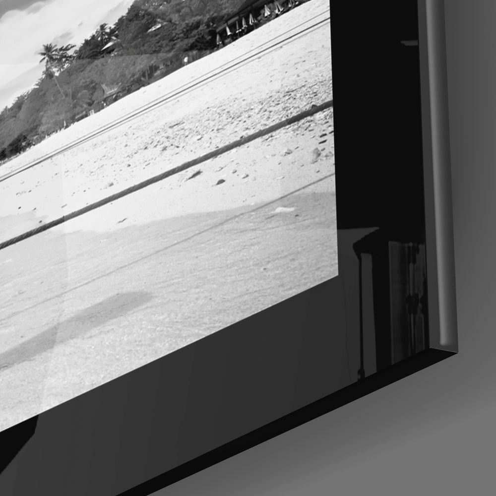 Boats Glass Wall Art.