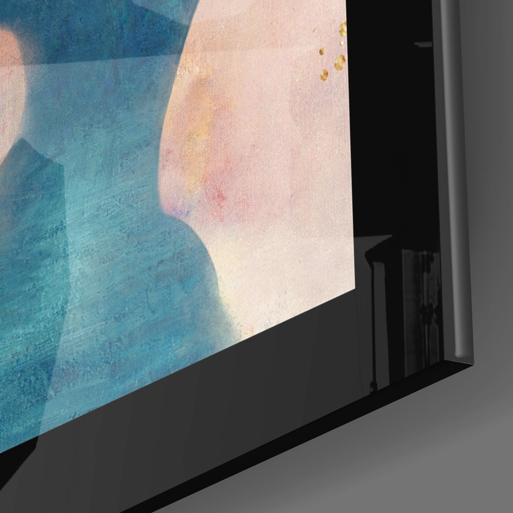 Flowery Thoughts Glass Wall Art.