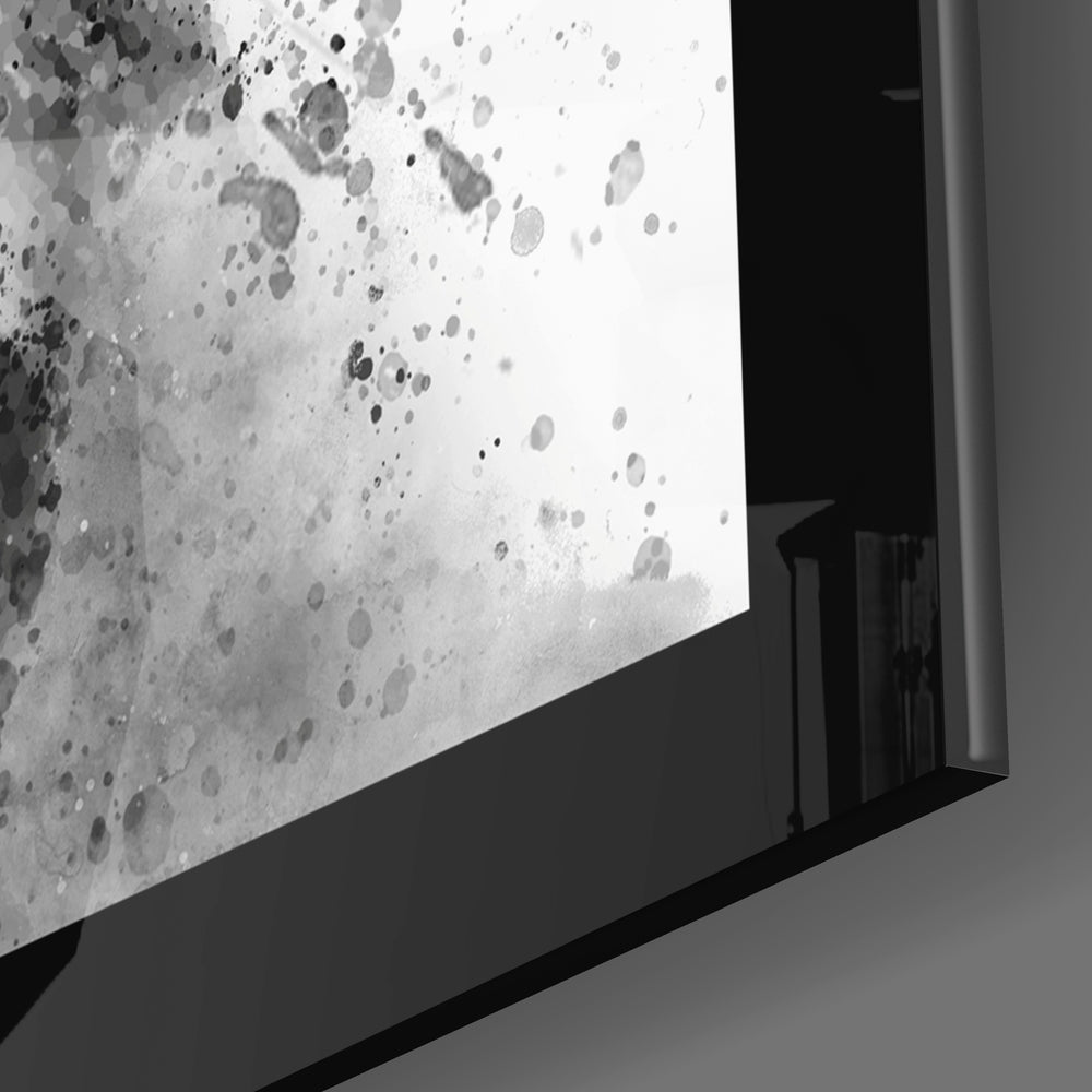 Wolf Glass Wall Art.