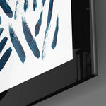 Blue Lines close-up showing herringbone dash pattern