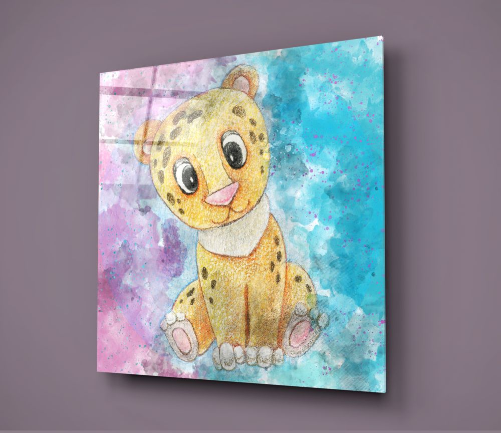 Tiger Glass Wall Art.