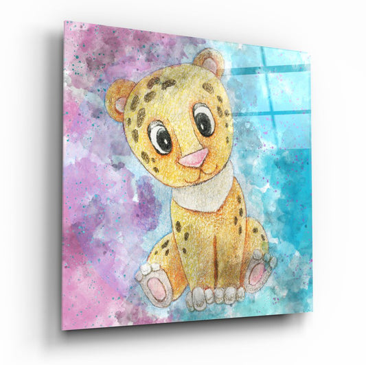 Tiger Glass Wall Art.