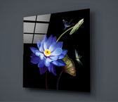 Flower Glass Wall Art.