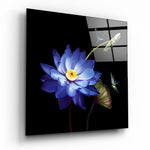 Flower Glass Wall Art.