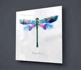 Dragonfly Glass Wall Art.