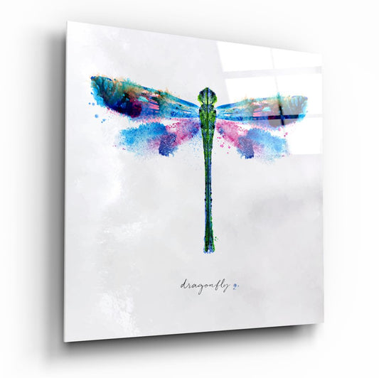 Dragonfly Glass Wall Art.