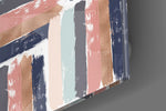 Brush Marks Glass Wall Art.