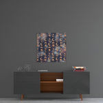 Moon Phrases Glass Wall Art.