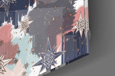 Stars Glass Wall Art.