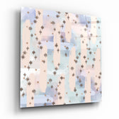 Dreamy Stars Glass Wall Art.