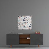 Planets Glass Wall Art.
