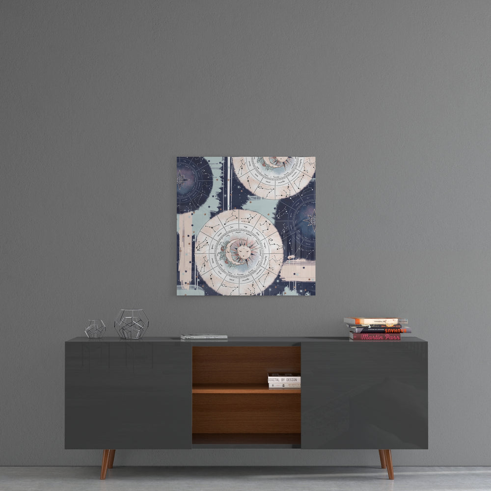 Horoscopes Glass Wall Art.