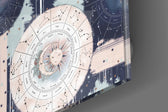 Horoscopes Glass Wall Art.